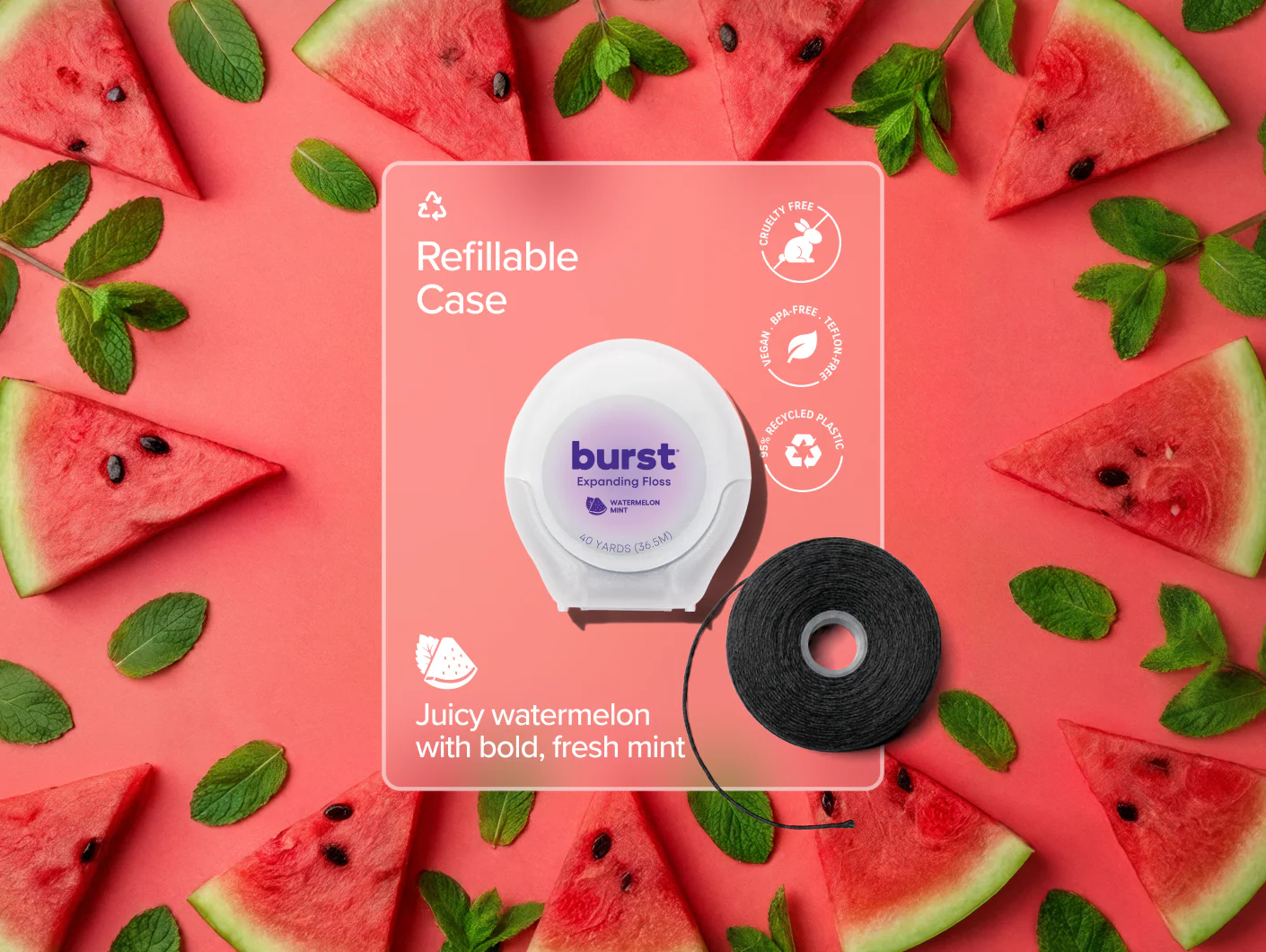 Watermelon Mint Expanding Floss 2 Pack - Image 5