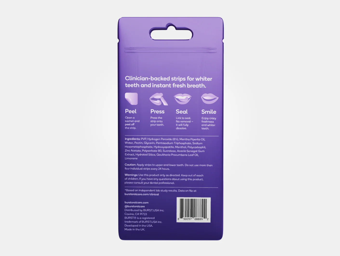 Teeth Whitening Breath Strips 3-pack Refill - Image 6